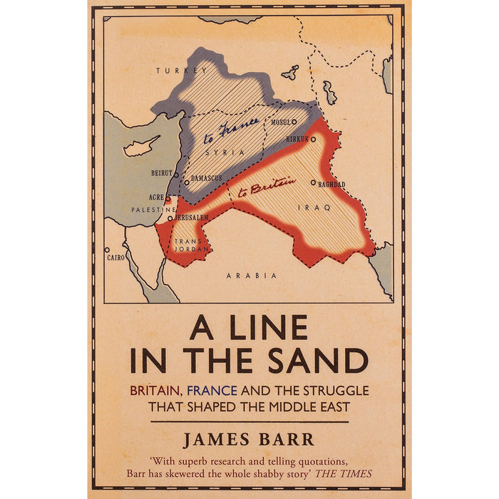 James Barr Collection 2 Books Set (A Line in the Sand, Lords of the Desert) - The Book Bundle