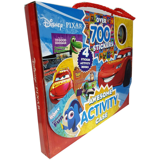 Disney pixar awesome activity case 4 sticker activity books - The Book Bundle