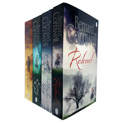 Bernard Cornwell Collection 4 Books Set (Redcoat, The Winter King, Enemy of God, Excalibur) - The Book Bundle