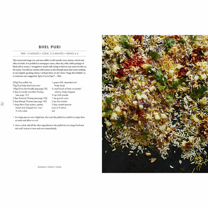 Mowgli Street Food Stories and recipes by Nisha Katona Hardback NEW - The Book Bundle