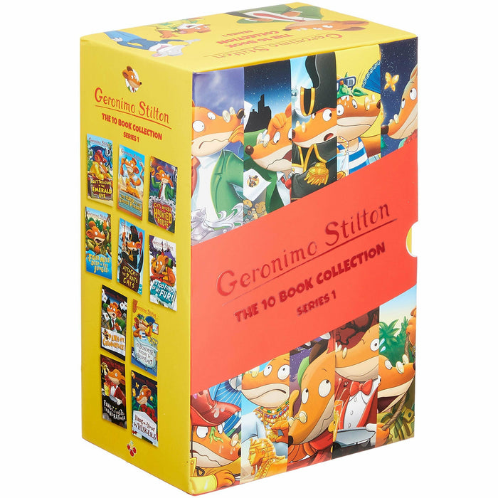 Geronimo Stilton: 10 Book Collection (Series 1) Box Set - The Book Bundle