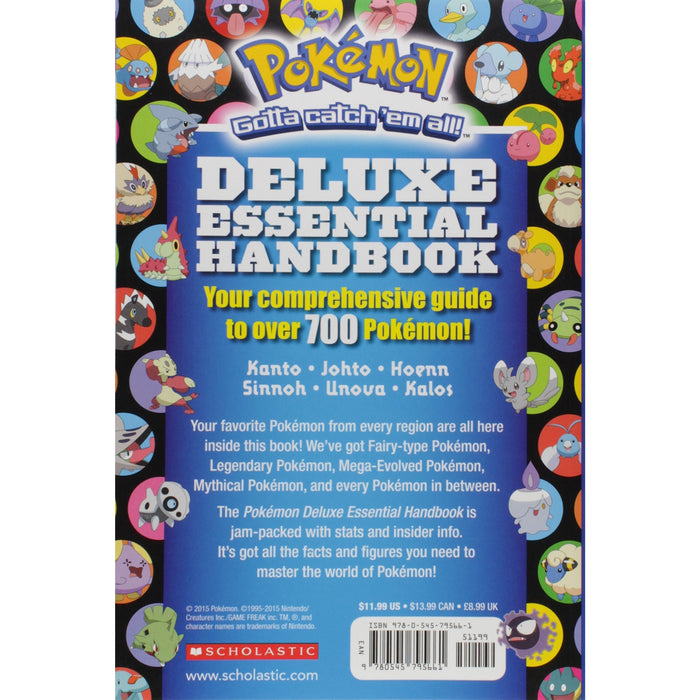 Pokemon: Mega Essential Handbook - The Book Bundle