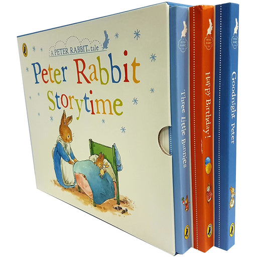 Peter Rabbit Story Time Collection 3 Books Box Set (Goodnight Peter, Happy Birthday, Three Little Bunnies) - The Book Bundle