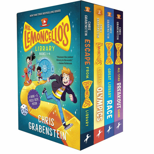 Mr. Lemoncello's Library Books 1-4 (Boxed Set) - The Book Bundle
