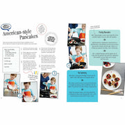 Paperback cookbook titled Cool Kids Cook by The Book Bundle, featuring colorful cover with kids cooking and kitchen facts.
