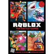 Set of three hardcover Roblox Ultimate Guide books by Egmont Publishing UK, featuring top role-playing and adventure games.