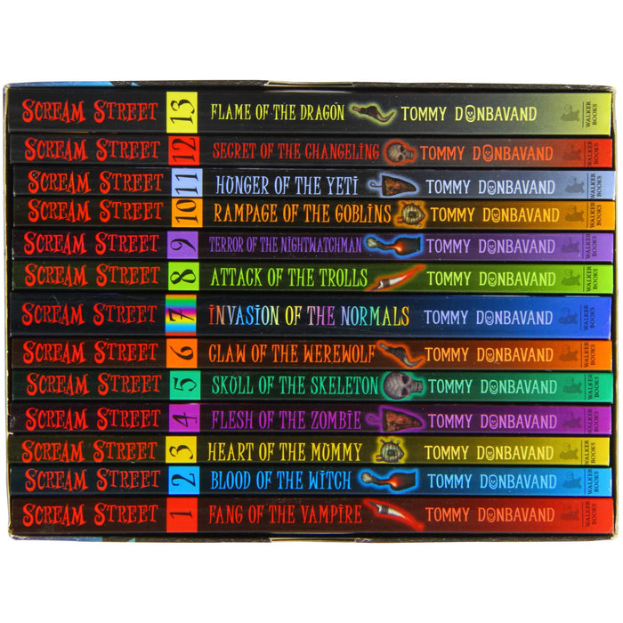 Scream Street Collection 13 Books Box Gift Set By Tommy Donbavand - The Book Bundle