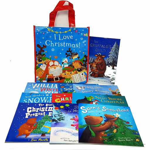 I Love Christmas Books collection 10 Books set Bag - The Book Bundle