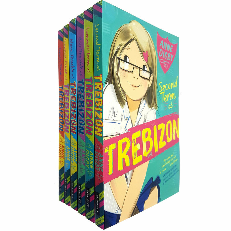 The Trebizon Boarding School 6 Books Collection Set by Anne Digby - The Book Bundle