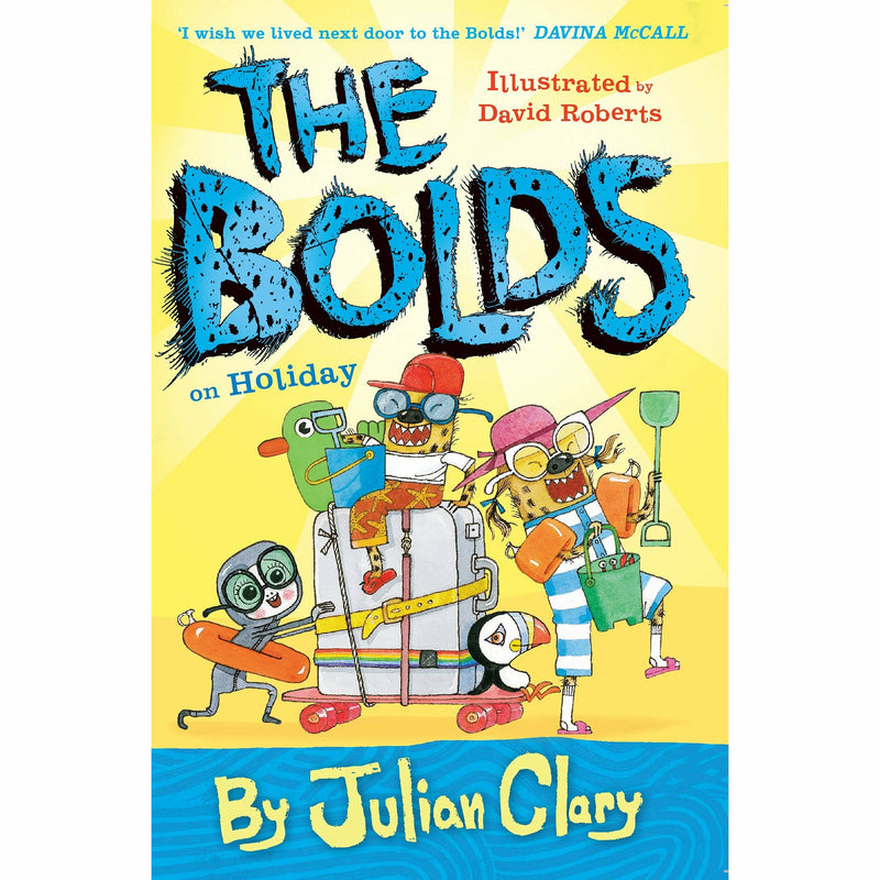 Julian Clary Collection 6 Books Set (The Bolds, The Bolds To The Rescue, The Bolds On Holiday, The Bolds In Trouble, The Bolds Christmas Cracker) - The Book Bundle