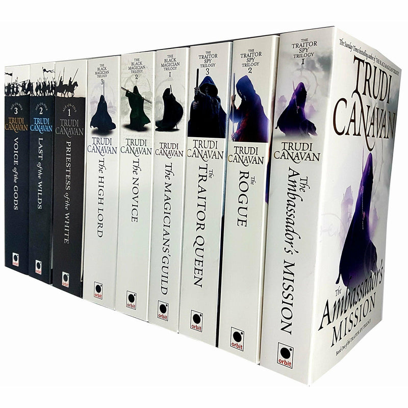 Trudi canavan 9 books collection set (Age of the Five Trilogy, the Black Magician Trilogy, the traitor spy trilogy) - The Book Bundle