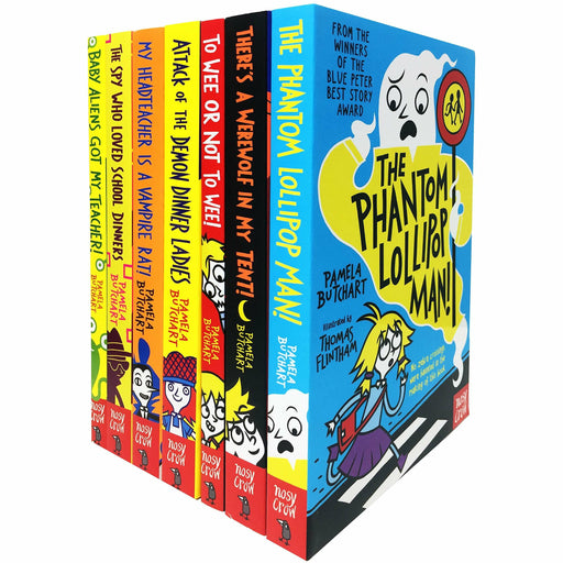 Baby Aliens Series Collection 7 Books Set By Pamela Butchart (Baby Aliens , The Spy , My Headteacher, Attack of the Demon, To Wee or Not to Wee) - The Book Bundle