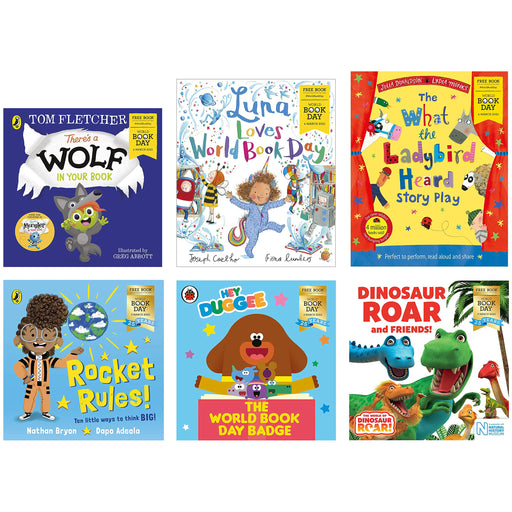 The World Book Day 2022 Children Beginner Collection of 6 Books Set - The Book Bundle