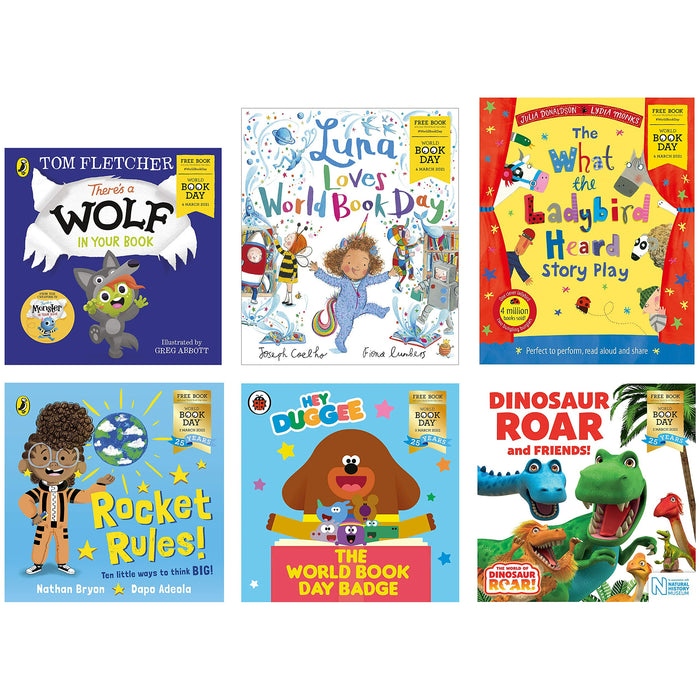 The World Book Day 2022 Children Beginner Collection of 6 Books Set - The Book Bundle