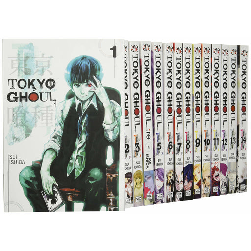 Tokyo Ghoul Volume 1-14 Collection 14 Books Set - The Book Bundle