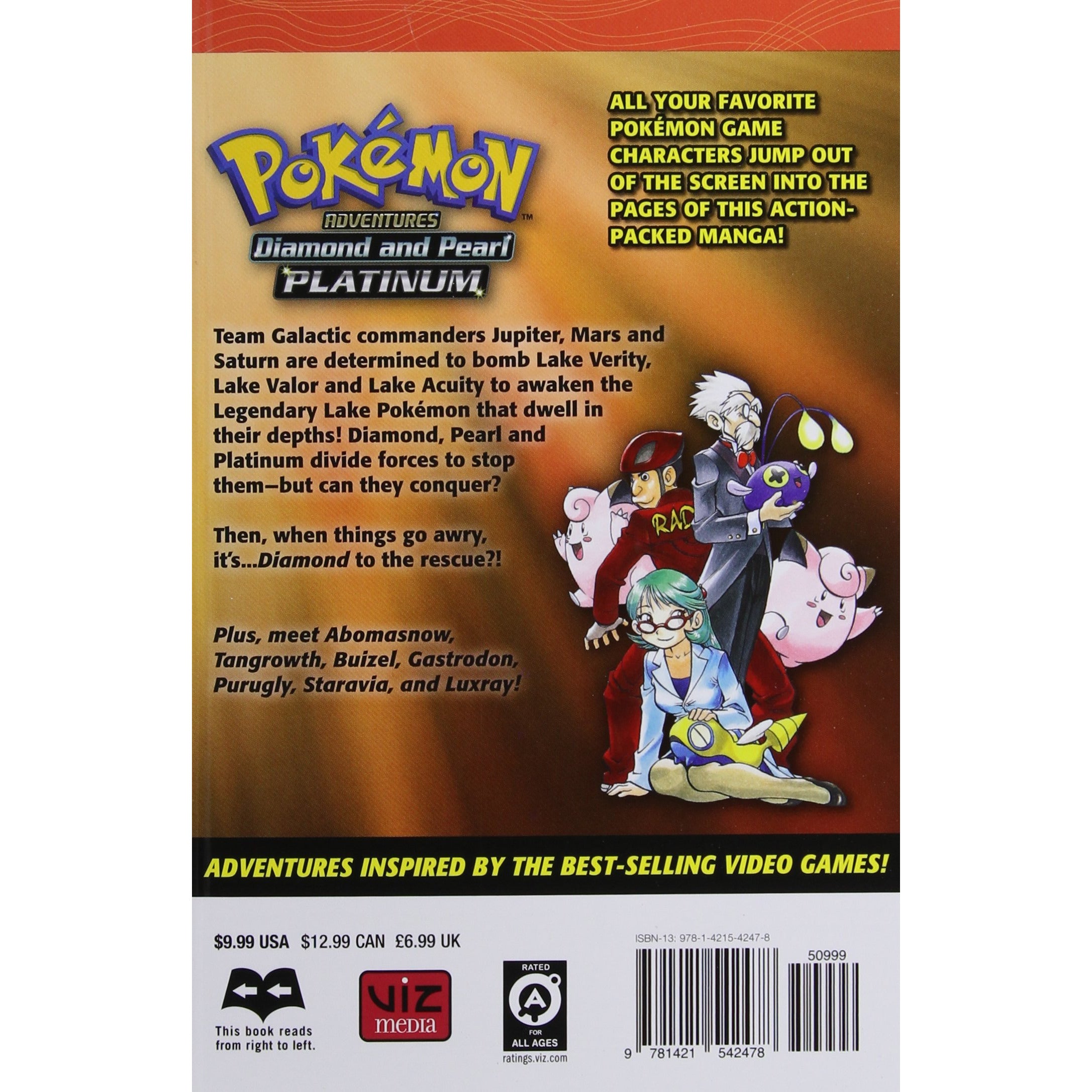 Pokemon Adventures 11 Box Set Diamond Pearl Platinum Arc — The