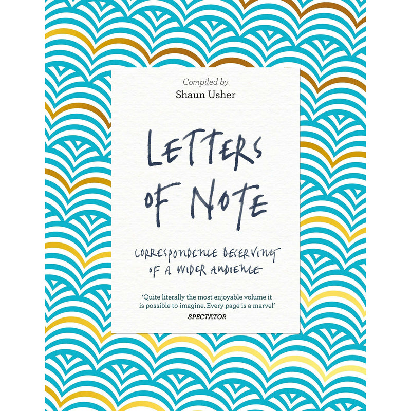 Letters of note, more letters of note 2 books collection set by shaun usher - The Book Bundle