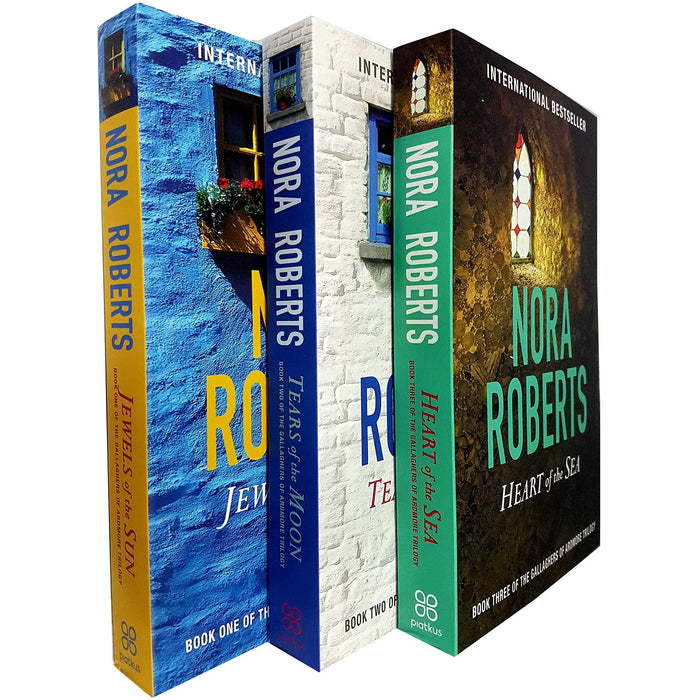 Gallaghers of Ardmore Series Nora Roberts 3 Books Collection Set (Jewels Of The Sun,Tears Of The Moon,Heart Of The Sea) - The Book Bundle