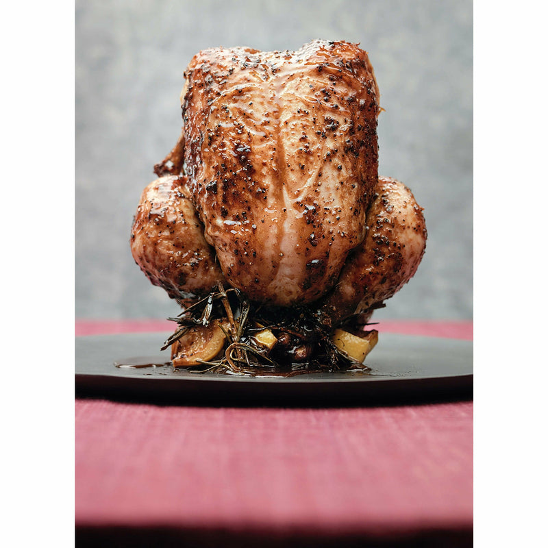 Hardcover copy of "Tom's Table: My Favourite Everyday Recipes" by Tom Kerridge, featuring a close-up of the book cover.