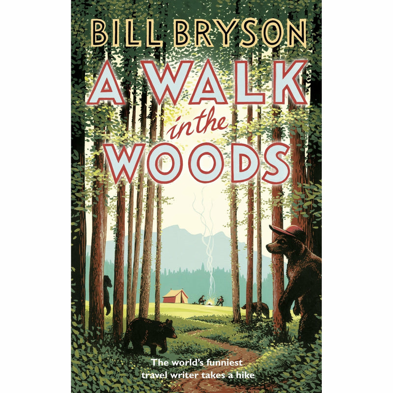Bill Bryson's Notes From A Small Island 3:5 book collection set, paperback edition, featuring black and white cover design.