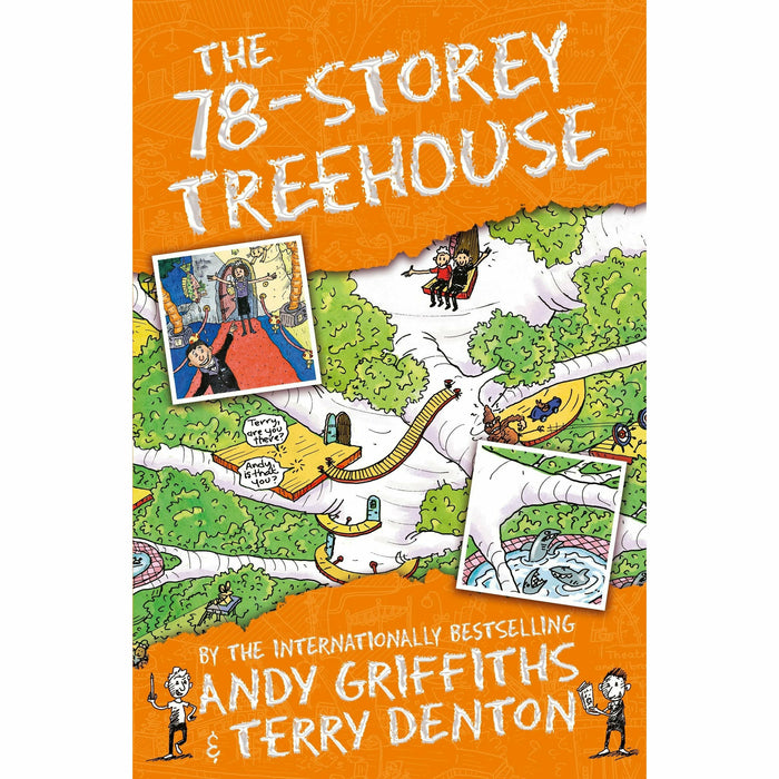 The Treehouse Storey Series 12 Books Collection Set by Andy Griffiths & Terry Denton - The Book Bundle
