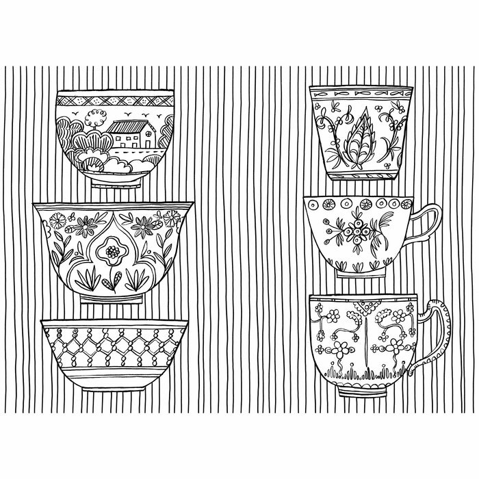 The Mindfulness Colouring Book: Anti-stress Art Therapy for Busy People - The Book Bundle