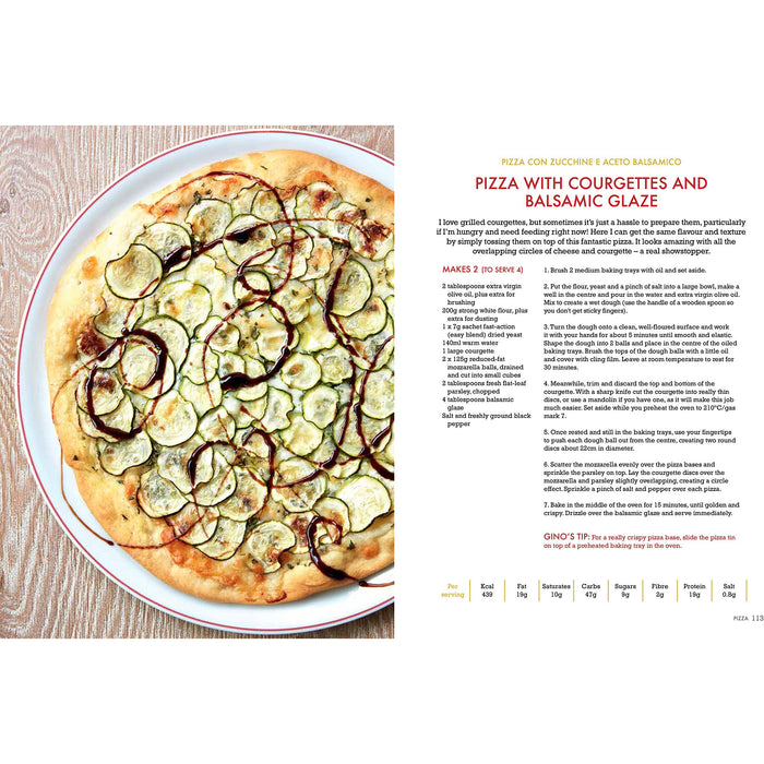 Gino's Healthy Italian for Less: 100 feelgood family recipes for under £5 - The Book Bundle