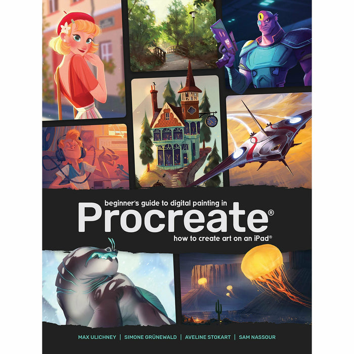 Beginner's Guide to Digital Painting in Procreate: How to Create Art on an iPad - The Book Bundle