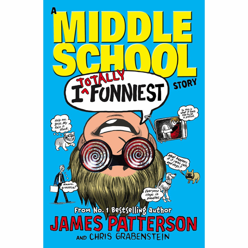 Middle School Funny Series and Treasure Hunters Series 9 Books Collection Set - The Book Bundle