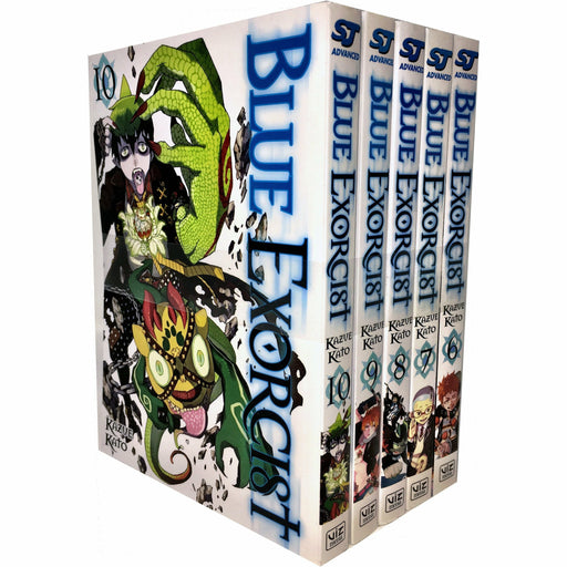 Blue Exorcist Volume 6-10 Collection 5 Books Set (Series 2) by Kazue Kato - The Book Bundle