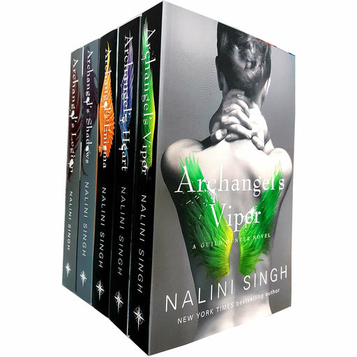 Guild Hunter Series 2 (6 to 10) Nalini Singh 5 Books Collection Set - The Book Bundle
