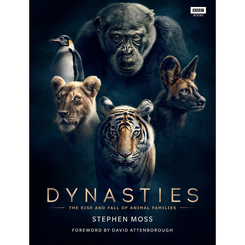 Dynasties: The Rise and Fall of Animal Families By Stephen Moss & Seven Worlds One Planet By Jonny Keeling, Scott Alexander 2 Books Collection Set - The Book Bundle