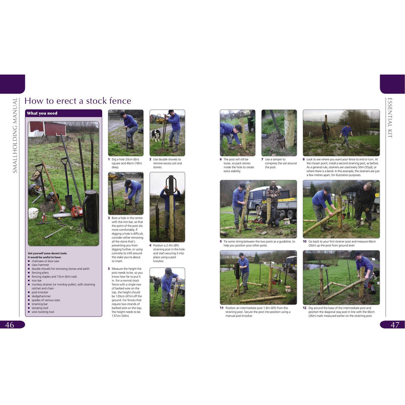 Smallholding Manual: The Complete Step-by-step Guide - The Book Bundle