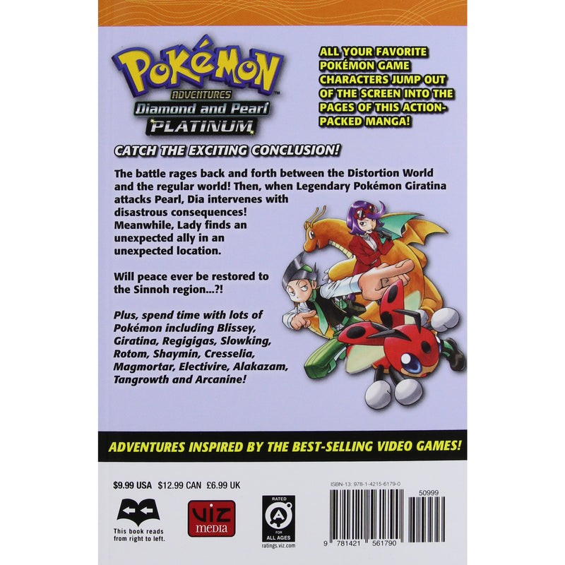 Pokemon Adventures Diamond & Pearl Platinum Box Set 1-11 - The Book Bundle