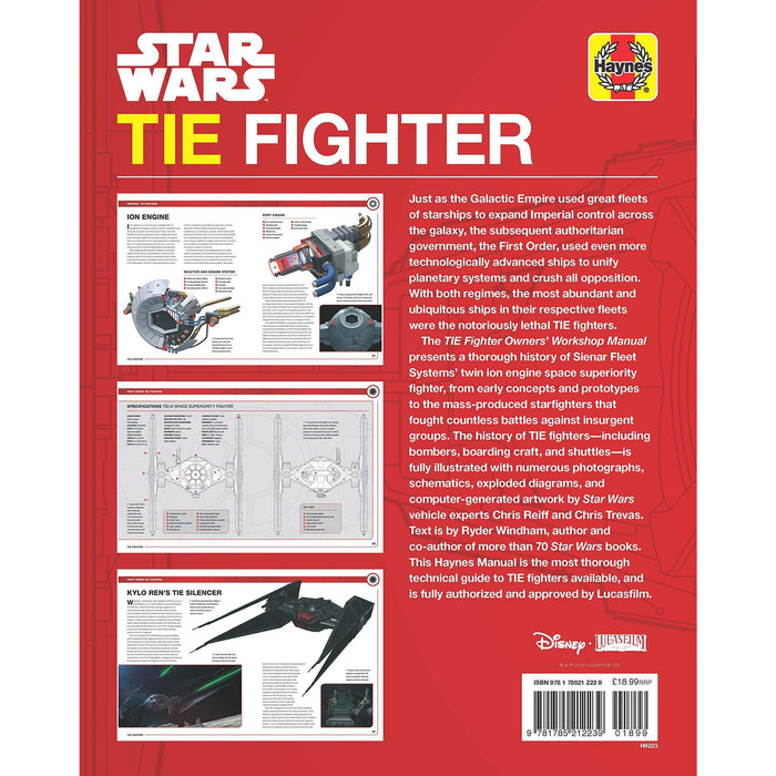 Star Wars Tie Fighter Manual (Owners Workshop Manual) by Ryder Windham - The Book Bundle