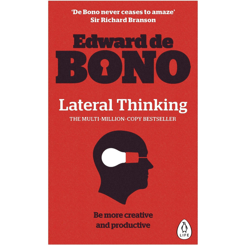 Edward de Bono 3-book set including Six Thinking Hats and Lateral Thinking, paperback non-fiction by Penguin