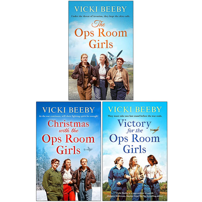Vicki Beeby Collection 3 Books Set (The Ops Room Girls, Christmas with the Ops Room Girls) - The Book Bundle