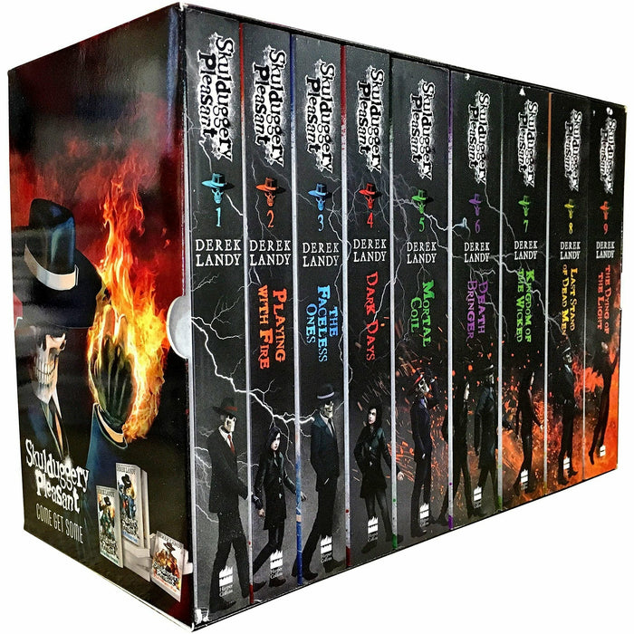 Skulduggery Pleasant Series 1 To 3 Collection 9 Books Set By Derek Landy NEW - The Book Bundle