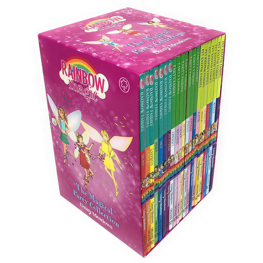 Rainbow Magic The Magical Party Collection 21 Books Set Including 3 Series by Daisy Meadows (Rainbow Fairies, Party Fairies & Pet Keeper Fairies) - The Book Bundle