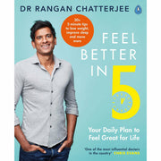 Collection of two paperback books by Dr. Rangan Chatterjee and Joe Wicks on health and wellness, part of Penguin Life/Bluebird series.