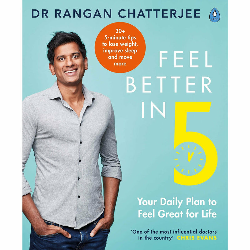 Feel Better In 5, How Not To Die, The Diet Bible, Hidden Healing Powers Of Super & Whole Foods 4 Books Collection Set - The Book Bundle
