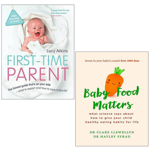 First Time Parent, Baby Food Matters 2 books collection set - The Book Bundle