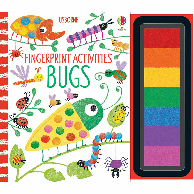 Fingerprint Activities 4 Books Collection Set (Under the Sea, Fingerprint Activities, Dinosaurs, Animals) - The Book Bundle