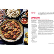 Hardcover copy of The Curry Guy Easy by Dan Toombs, featuring British Indian restaurant classics in a clean, easy-to-follow layout.
