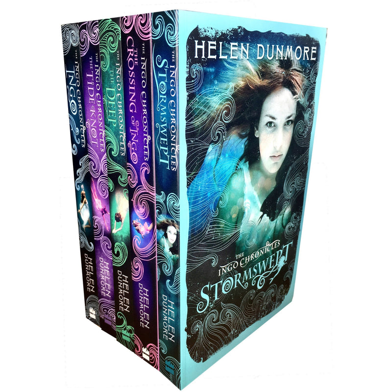 The Ingo Chronicles 5 Books Collection Set By Helen Dunmore(Ingo, Stormswept, The Crossing of Ingo, The Deep & Tide Knot) - The Book Bundle