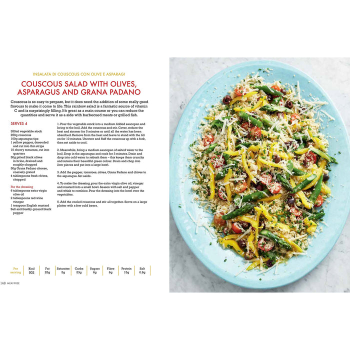 Gino's Healthy Italian for Less: 100 feelgood family recipes for under £5 - The Book Bundle