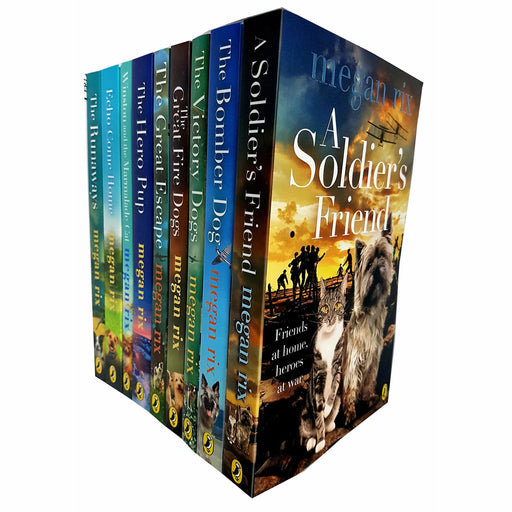 Megan Rix 9 Books Collection Set The Great Fire Dogs,Echo Come Home,Great Escape,Runaways - The Book Bundle