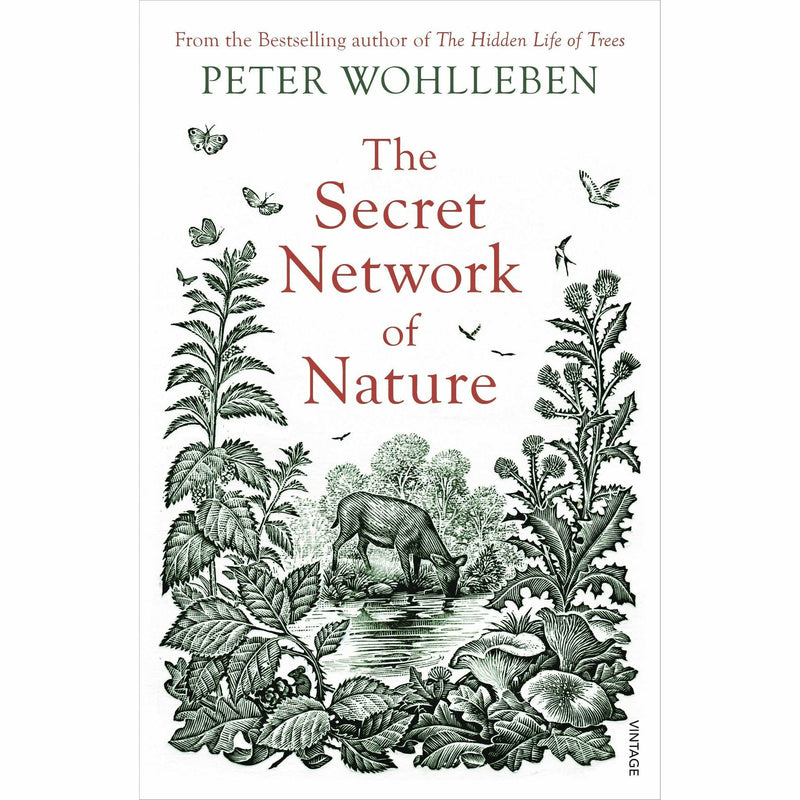 The Secret Network of Nature and The Hidden Life of Trees by Peter Wohlleben 2 Books Collection Set - The Book Bundle