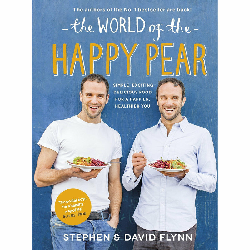 david flynn 2 books collection set - (the world of the happy pear,the happy pear: healthy, easy, delicious food to change your life) - The Book Bundle