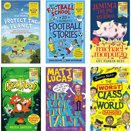 The World Book Day 2022 Childrens Early Learning Collection of 6 Books Set - The Book Bundle